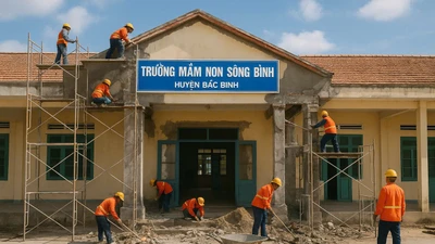 Bình Thuận: Tìm nhà thầu sửa chữa Trường Mẫu giáo Sông Bình