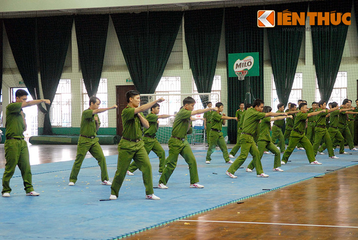 Hoạt động có sự góp mặt của tất cả cán bộ chiến sĩ, Đoàn viên thanh niên CA TP HCM.