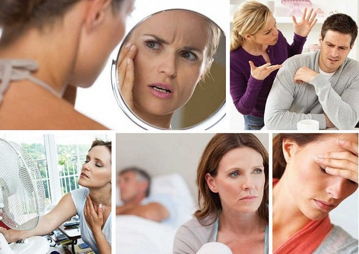 Biểu hiện của hội chứng mãn kinh chủ yếu xảy ra thời điểm trước và sau mãn kinh (từ 45-52 tuổi). Nguyên nhân của tình trạng này là do suy giảm chức năng buồng trứng, ảnh hưởng đến nội tiết tố estrogen trong cơ thể.