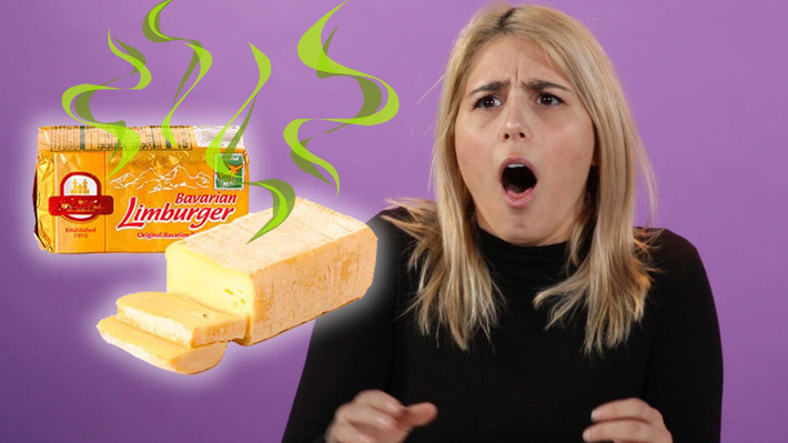Phô mai Lumburger ở Mỹ có mùi như tất thối.
