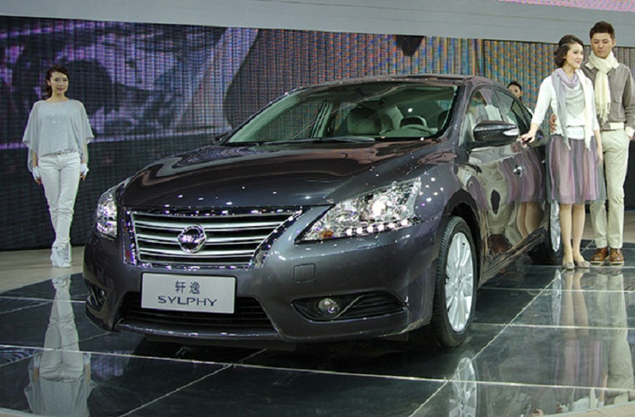 6. Dongfeng-Nissan Sylphy: 300.100 xe. Mẫu sedan cỡ nhỏ Sylphy hiện được Nissan bán tại hơn 120 quốc gia và còn có tên gọi khác là Sentra.