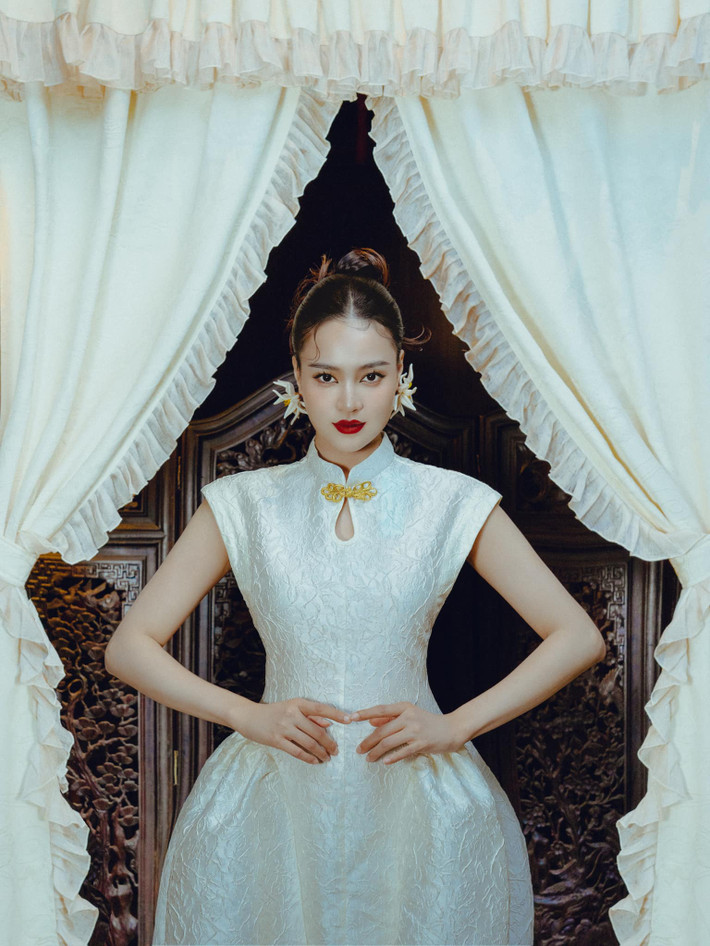 Tin tức sao Việt 18/9: Ninh Dương Lan Ngọc khoe nhan sắc xinh đẹp trong concept mới. Ảnh: FB Ninh Dương Lan Ngọc