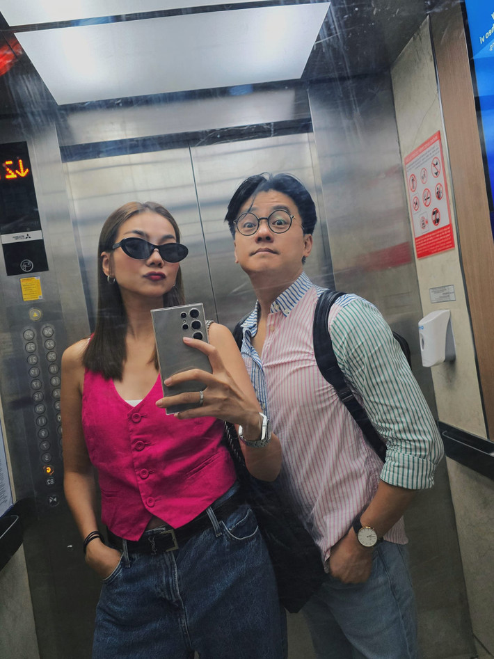Thời gian rảnh, vợ chồng Thanh Hằng đi cà phê, du lịch hay cùng nhau tập luyện thể thao.