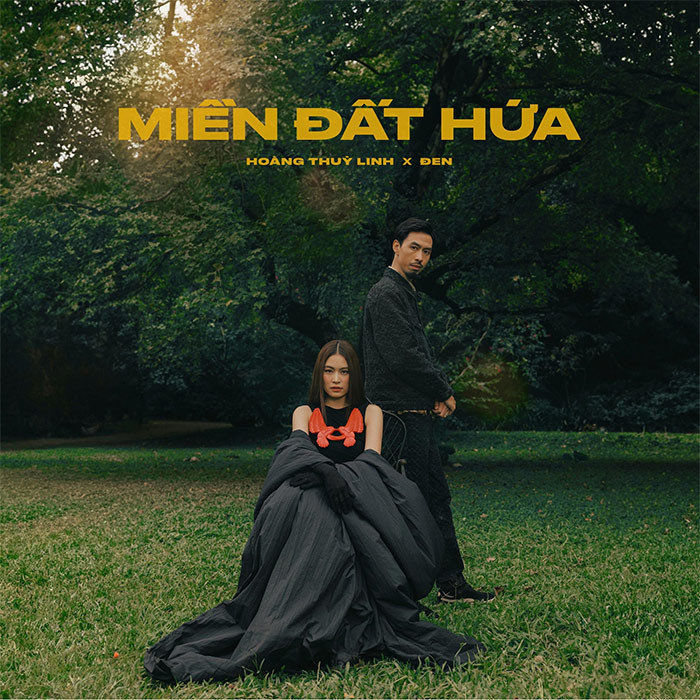 "Linh nghĩ rằng hữu hiện trong trái tim mỗi chúng ta, luôn có một miền đất hứa. Chỉ cần nhận ra yêu thương sẵn có bên trong, ta sẽ tìm thấy nó. Khi được sống trong tình yêu thương, được che chở bởi lòng tốt và vỗ về bằng sự kết nối, đó là một miền đất hứa hẹn cho những điều tuyệt vời giữa những tâm hồn", Hoàng Thùy Linh chia sẻ. (Ảnh: FBNV)