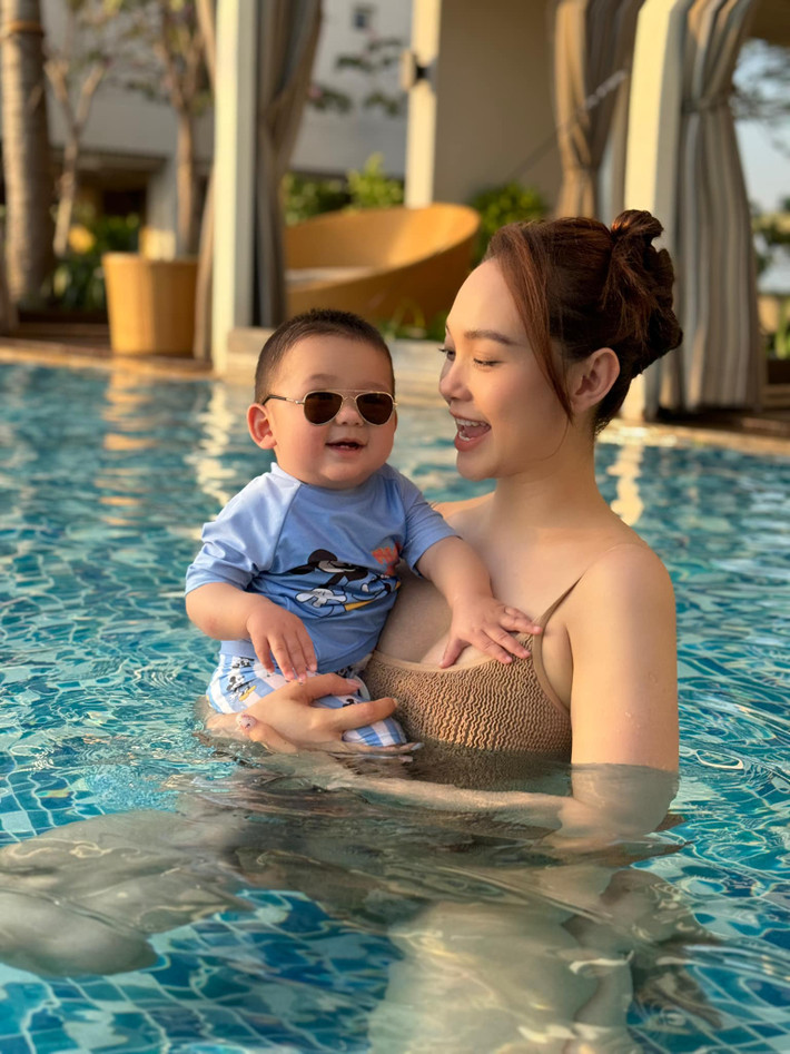 Minh Hằng hiện tại có cuộc hôn nhân hạnh phúc.