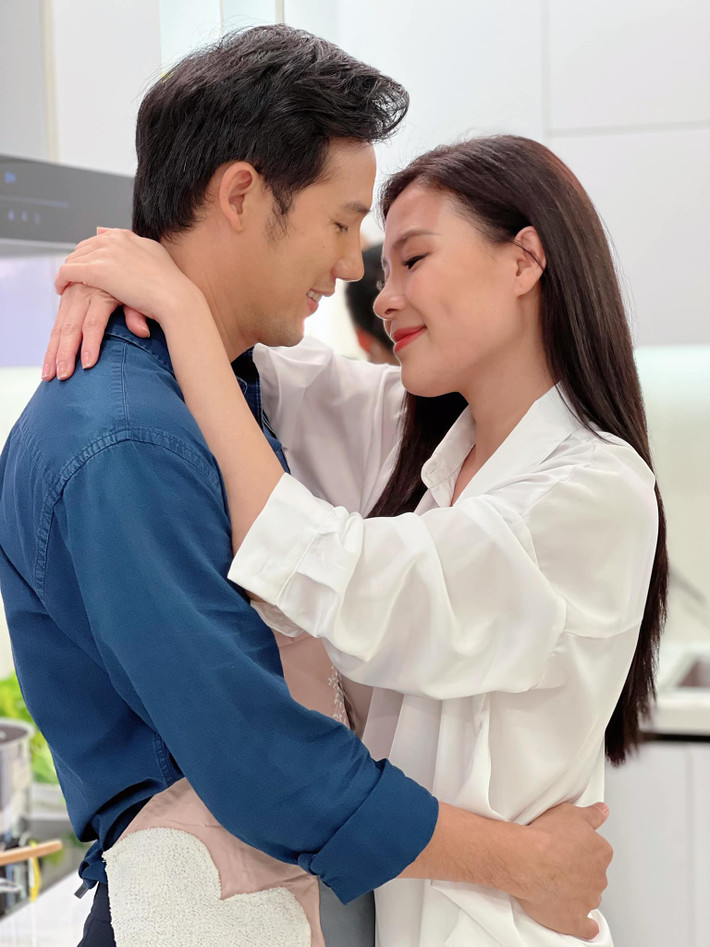 Thuý Diễm tung ảnh hậu trường trong phim Tình yêu bất tử. Ảnh: FB Nguyễn Ngọc Thuý Diễm