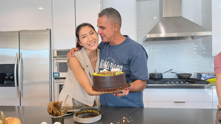 Ngọc Quyên mừng sinh nhật bạn trai. Ảnh: FB Ngoc Quyen
