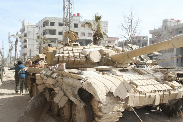 Xe tăng T-72 đã tham gia rất nhiều cuộc chiến tranh ở châu Âu và trên thế giới như: Chiến tranh Lebanon 1982, chiến tranh Chechnya lần 1 năm 1994 và lần 2 năm 1999, chiến tranh Kosovo năm 1998, chiến tranh Vùng Vịnh 1991, chiến tranh Syria 2014,...