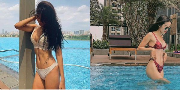“Bạn thân” trong mv của hoa hậu Hương Giang sở hữu body chuẩn với combo: chân dài, cơ bụng săn chắc, số đo 3 vòng hoàn hảo. Biết lợi thế của mình, Karen Nguyễn rất chăm chỉ đăng tải những hình ảnh khoe được vóc dáng của bản thân. Đẹp như thế này hỏi sao các anh không thích được chứ?
