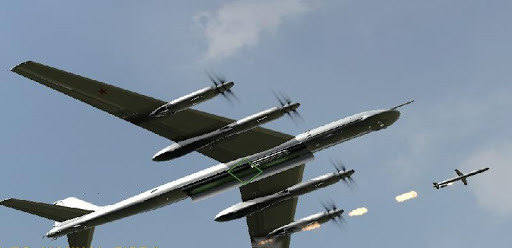 Máy bay Tu-95 vẫn giữ vai trò lớn trong việc mang và phóng các tên lửa hành trình tầm xa của lực lượng Không quân chiến lược Nga. Còn trên chiến trường Syria hiện nay, việc sử dụng máy bay Tu-95 để tiêu diệt các nhóm khủng bố nhỏ lẻ, vừa tốn kém, thậm chí không hiệu quả bằng những loại cường kích chiến thuật như Su-24. Nguồn ảnh: Pinterest.