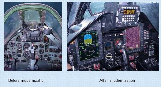 Nguyên mẫu đầu tiên của chiếc cường kích cơ Su-25KM bay thử vào tháng 4/2001 và có hệ thống điện tử hàng không vượt trội đáng kể so với Su-25 ban đầu. Chúng bao gồm màn hình buồng lái bằng kính, trình tạo bản đồ kỹ thuật số, màn hình gắn trên mũ bảo hiểm, hệ thống điều khiển vũ khí bằng máy tính ...