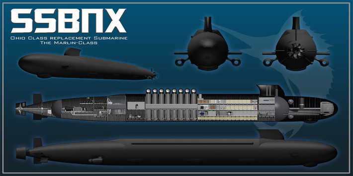 Kích thước lớn hơn của tàu ngầm hạt nhân lớp SSN (X), có thể giúp mang nhiều vũ khí như ngư lôi và tên lửa hành trình hơn, so với lớp Virginia. Tàu ngầm hạt nhân mới, cũng có thể sử dụng công nghệ im lặng hơn, để cải thiện khả năng tàng hình.