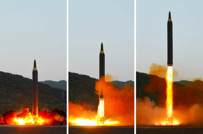 Được mệnh danh là "Sát thủ đảo Guam", tên lửa Hwasong-12 được cho là đã thực hiện ba vụ phóng thử đầu tiên vào tháng 4/2017, nhưng tất cả đều thất bại, trước khi thực hiện ba vụ phóng thử thành công tiếp theo vào tháng 5, tháng 8 và tháng 9/2017; sau đó Hwasong-12 được đưa vào biên chế chiến đấu.