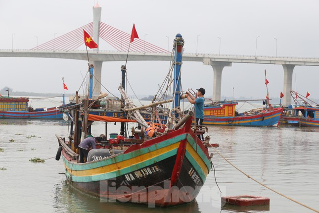 .Ngư dân Võ Sỹ Trương (trú phường Nghi Hải, TX Cửa Lò) cho biết, với hơn 30 năm theo tàu đánh bắt thủy sản trên biển, chưa có năm nào mà chuyến tàu đầu tiên lại vất vả như bây giờ. Nguồn thu nhập giảm sút do giá dầu tăng cao, trong khi gia đình, vợ con đang trông chờ vào nguồn tiền này.
