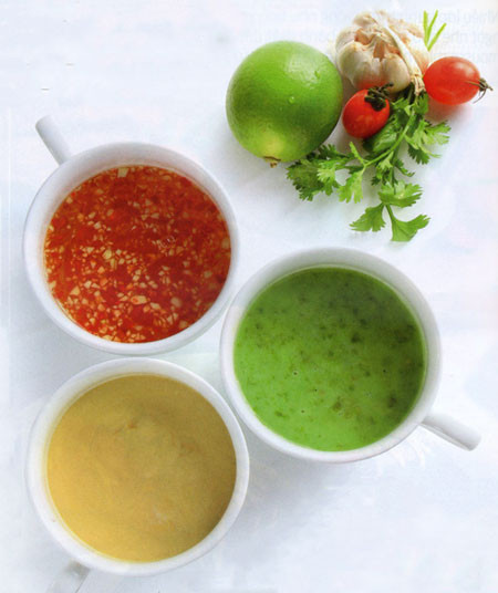 Người bị đau lưng cũng nên hạn chế đồ ăn cay nóng như ớt, tiêu, wasabi,… để tránh làm cho bệnh trở nên dai dẳng và khó lành hơn. Ảnh: nhahangquangon.