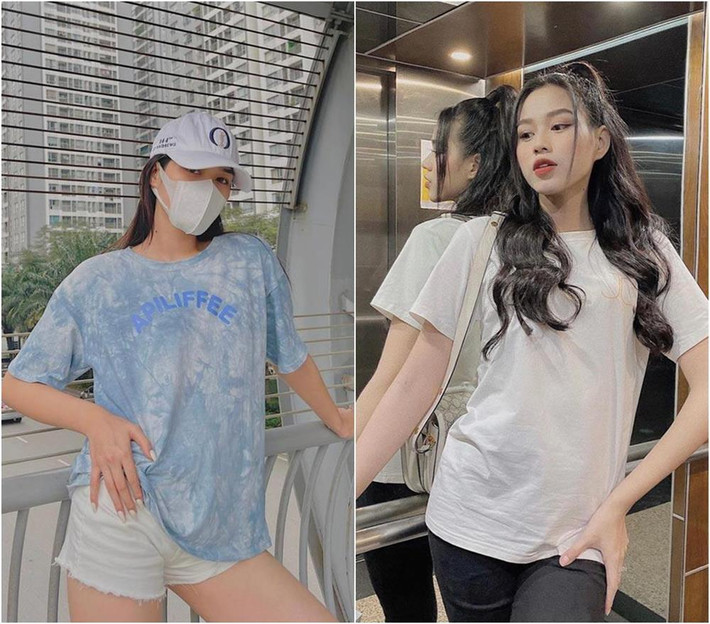 Thay vì lên đồ quá cầu kì, có thể thấy trang phục trẻ trung, năng động là phương án an toàn nhất cho Đỗ Thị Hà. Những lần hiếm hoi mặc đẹp của cô nàng đều là những set đồ đề cao sự thoải mái nhưng đủ hiện đại.