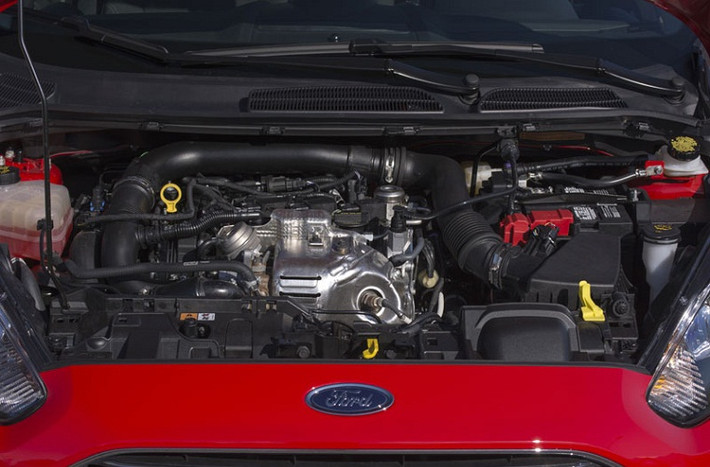 Động cơ 3 xi-lanh, tăng áp, DOHC, dung tích 1.0 lít của Ford Fiesta