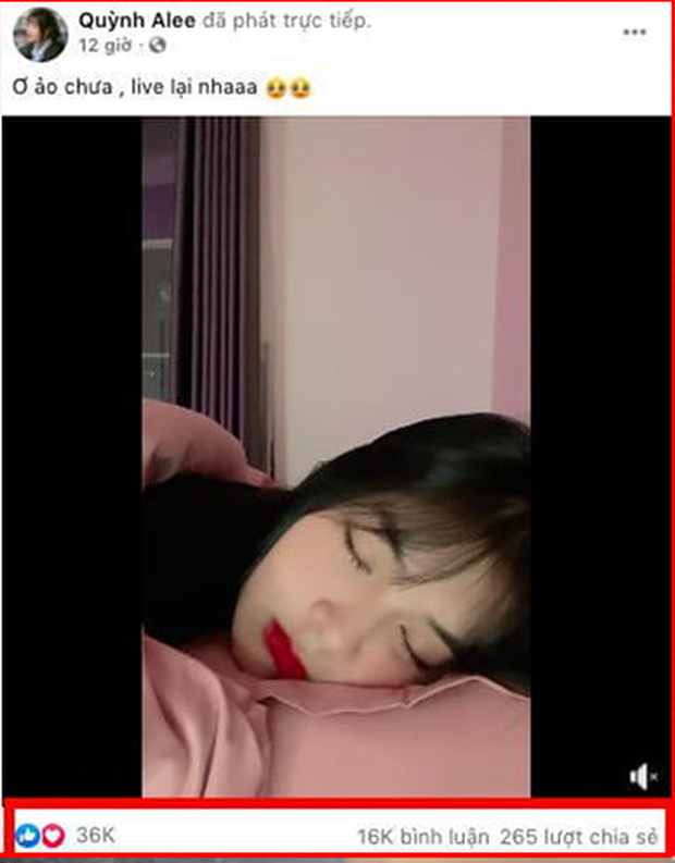 Mới đây, Quỳnh Alee lại khiến cho cộng đồng mạng phải nhắc đến tên mình khi xuất hiện trên sóng livestream nhưng lại… ngủ gật.