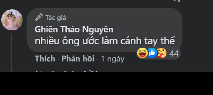 Chính Thảo Nguyên còn tự tin khi cho rằng: "Rất nhiều người muốn làm cánh tay" thế nhưng chính sự tự tin quá đà làm cho người xem phản ứng ngược.