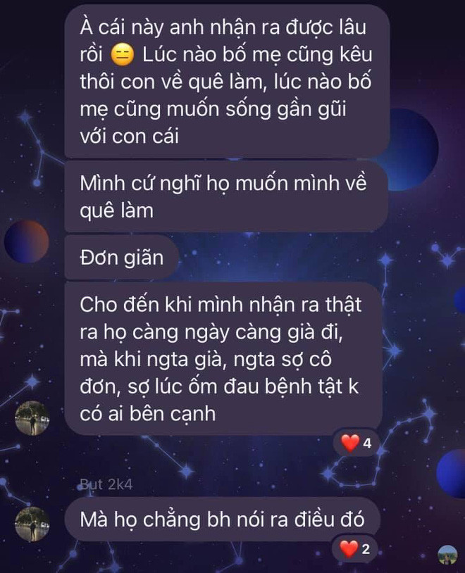 Trong đoạn chat được lộ ra, thiếu gia Đồng Tháp nghẹn ngào khi nhắc về đấng sinh thành.