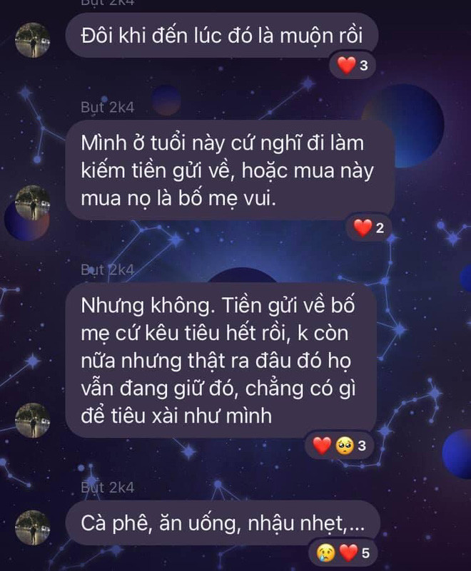 Như bao bậc phụ huynh khác, bố mẹ Bụt không ngoại lệ sợ rằng về già sẽ cô đơn, không ai bên cạnh.