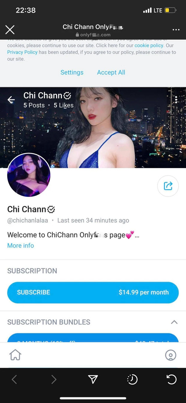 Thậm chí, có trường hợp còn đăng tải các video khoe thân nóng đến bỏng mắt, khỏa thân 100% và nhìn chẳng khác gì trang web phim người lớn cả.