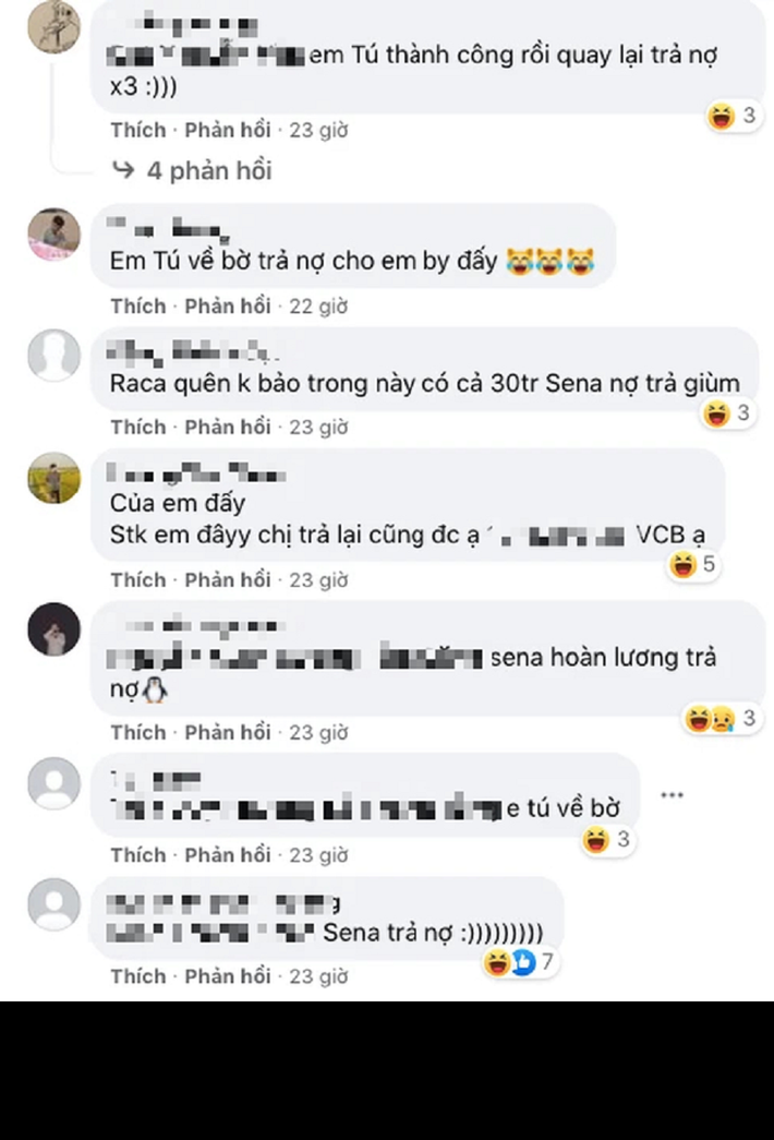 Bên dưới bình luận, netizen vui tính cho rằng, số tiền lớn donate đến vậy có khả năng là bạn trai cũ của cô đã hoàn lương, quay lại trả nợ thậm chí đính kèm cả "ơn" vì Chubby đã có thời gian giúp đỡ anh.