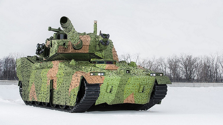 Báo cáo của Army News Service cho hay, phương tiện bọc thép hỏa lực cơ động cao nằm trong chương trình "Xe chiến đấu thế hệ tiếp theo" hiện đang có hai ứng viên cạnh tranh, quyết định chọn lựa sẽ được đưa ra vào tháng 12 kèm "món quà" trị giá 376 triệu USD chế tạo 12 chiếc. Nguồn ảnh: defence-blog