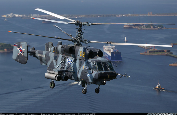 Tuyên bố của phi công thử nghiệm với TASS có phần gây “sốc”, bởi ai cũng biết Mi-24V là một trong những trực thăng tấn công đáng sợ nhất hiện nay, trong khi Ka-29 thì chẳng mấy tên tuổi trong suốt chiều dài lịch sử. Nguồn ảnh: Airliners.net