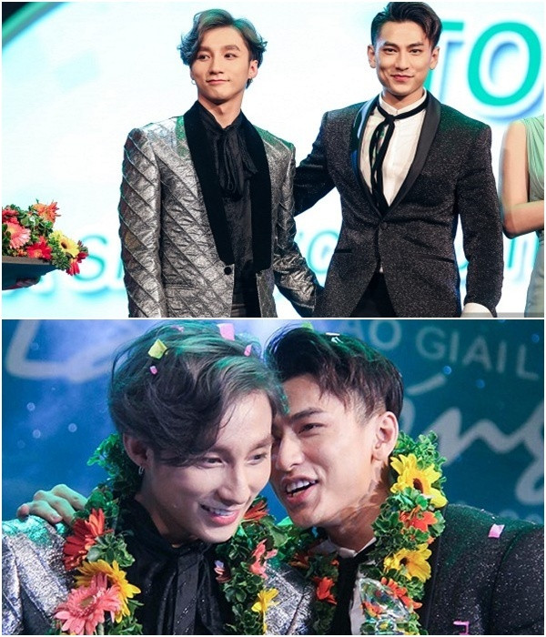 Khi được hỏi về Sơn Tùng, Isaac cho biết: "Đối với Isaac, Sơn Tùng là một người rất dễ thương và Isaac rất thích cách Sơn Tùng nói chuyện, gặp gỡ với Isaac. Chẳng thế mà rất nhiều ca sĩ đi trước tỏ thái độ hài lòng với chàng ca sĩ nhỏ tuổi này. Ảnh: Youtube.