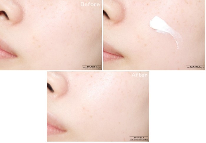 Nhược điểm của dòng kem chống nắng sun block là dòng sản phẩm này có các chất Zinc Oxide hoặc Titanium Oxide. Các chất này đều không hấp thụ vào da vì chúng chỉ nằm trên bề mặt da. Vì vậy, để Sunblock phát huy hết công dụng, bạn phải bôi một lớp kem nhiều và đều trên cơ thể. Ảnh: Lamdepshop.