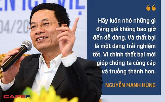 Ông được mệnh danh "người truyền lửa" của Viettel khi luôn biết động viên đúng lúc những đồng nghiệp thiếu may mắn. Ảnh: Cafe F.
