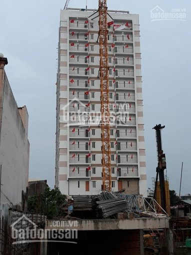 Đây vốn là dự án nhà ở thương mại nhưng sau đó chủ đầu tư đã chuyển đổi công năng 88 căn hộ thương mại thành 168 căn nhà ở xã hội với hai block cao 16 tầng. Do đó, dự án được hưởng ưu đãi trong gói tín dụng 30.000 tỷ đồng. Ảnh: Bất động sản.