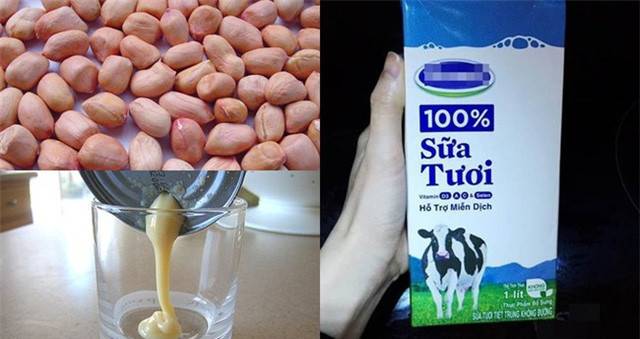 1. Mặt nạ mùa đông từ củ lạc (đậu phộng). Nguyên liệu: 2 nắm lạc, 200ml sữa tươi, mật ong nguyên chất. Lạc bóc vỏ, rửa sạch, cho vào máy xay sinh tố. Đổ sữa tươi cùng một muỗng mật ong vào máy xay. Xay nhuyễn tất cả các nguyên liệu thành một hỗn hợp sánh mịn như kem. Ảnh: giadinh.net.vn.