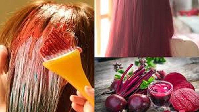 Hạt dền nhuộm tóc đỏ. Không chỉ là một loại thực phẩm thơm ngon, bổ dưỡng, tốt cho sức khỏe con người, mà củ dền còn được biết đến với công dụng làm đẹp hiệu quả mà các chị em luôn tin dùng. Đặc biệt, nhuộm tóc bằng củ dền sẽ có màu tóc đẹp ưng ý mà không có bất kỳ một loại hóa chất độc hại nào. Ảnh: Kenhphunu.