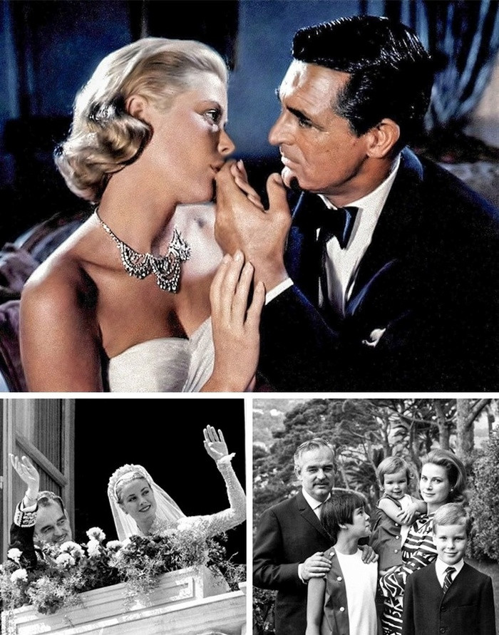 Grace Kelly, Monaco. Nữ diễn viên xinh đẹp của Hollywood đã từ bỏ sự nghiệp điện ảnh của mình để kết hôn với hoàng tử Monaco. Bất hạnh là bà đã qua đời trong một vụ tai nạn năm 1982. Tuy vậy, bà thực sự là một biểu tượng của phụ nữ với sự yêu mến của tất cả mọi người, sự tôn thờ của mọi trẻ em và sự ngưỡng mộ của tất cả phụ nữ.
