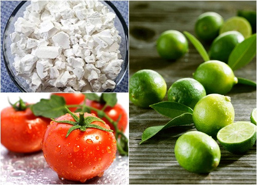 7. Hỗn hợp bột sắn dây, cà chua, nước cốt chanh trị nám và tàn nhang: Thái nhỏ cà chua rồi cho tất cả vào máy xay sinh tố nghiền nhuyễn trong khoảng 1 phút. Tiến hành trộn đều các nguyên liệu trên lại với nhau ra một chiếc bát nhỏ, ta sẽ thu được một hỗn hợp đồng nhất trị nám và tàn nhang. Ảnh: thoibao.today.