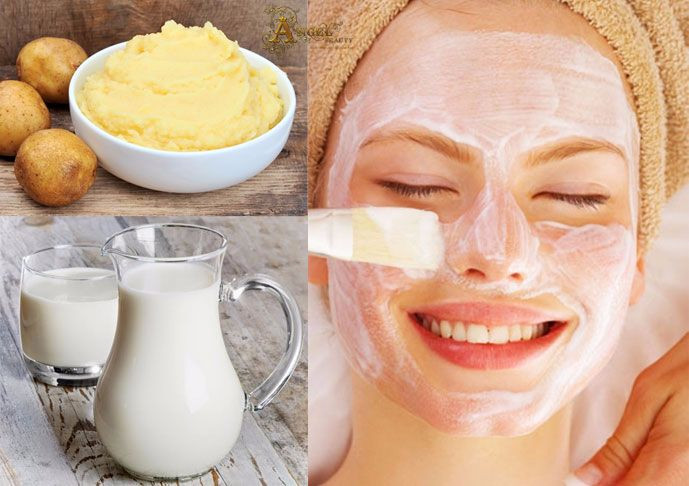 6. Hỗn hợp bột sắn dây, lòng đỏ trứng gà, khoai tây luộc chín làm trắng da: Nghiền nát khoai tây, sau đó đánh tan bột sắn dây trong trứng và trộn hỗn hợp lại. Dùng nó để đắp mặt nạ mặt trong khoảng 15 phút và rửa lại với nước ấm. Một tuần, bạn có thể dùng mặt nạ trắng da này 2 lần. Ảnh: diendanthammy.net.