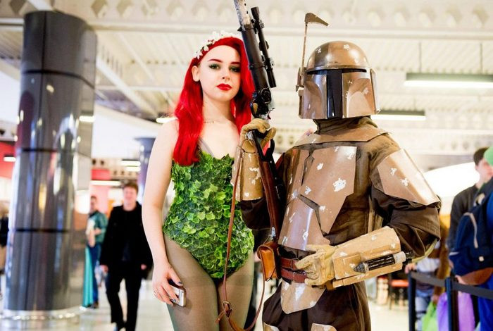 Batman và Starwar cùng tụ hợp lại trong lễ hội này.