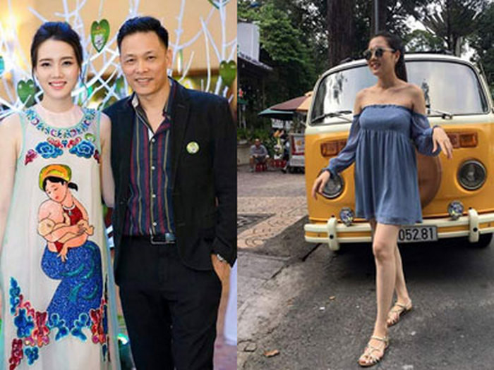 Xuất hiện sau sinh, bà mẹ trẻ khiến người hâm mộ ngỡ ngàng bởi vóc dáng chẳng khác gì thời con gái. Từ 68kg, cô đã giảm 15kg để có được thân hình chuẩn cân nặng 53kg hiện nay. Ảnh: Vnonline.