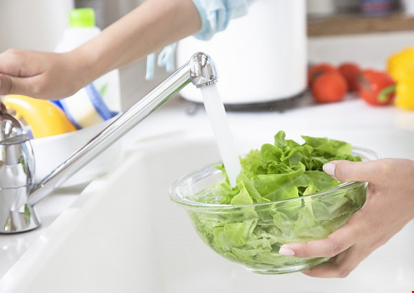 Thậm chí rau ở 1 số nơi còn có phẩy khuẩn tả, có thể dẫn đến tiêu chảy. Chưa kể đến việc không chỉ có các loại bào nang amip, trùng lông, trùng roi… các loại rau sống trên thị trường hiện nay còn chứa một lượng lớn các loại trứng, ấu trùng giun sán như: giun móc, giun đũa, sán lá gan. Ảnh: PLO
