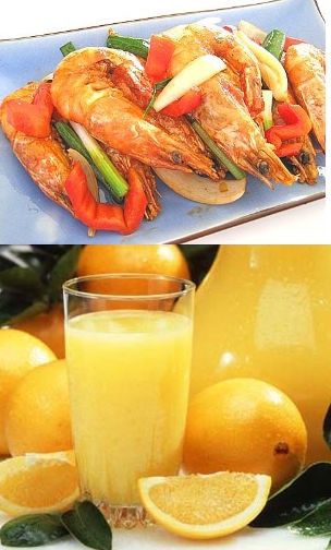 Vì vậy, bạn không nên ăn hoặc uống các loại quả, loại nước giàu vitamin C ngay sau khi ăn tôm, đồng thời tránh nấu chung tôm với các loại rau, củ giàu vitamin C để đảm bảo an toàn. (Nguồn Sohanews)