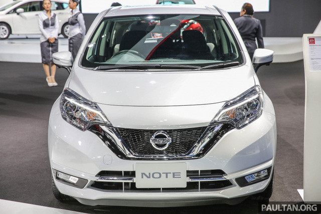 Mẫu xe gia đình giá rẻ Nissan Note 2017 chính thức ra mắt thị trường Thái Lan tại triển lãm ôtô Bangkok. Nó được xem là đối thủ cạnh tranh trực tiếp với "người đồng hương" là mẫu xe cùng phân khúc Honda Jazz.