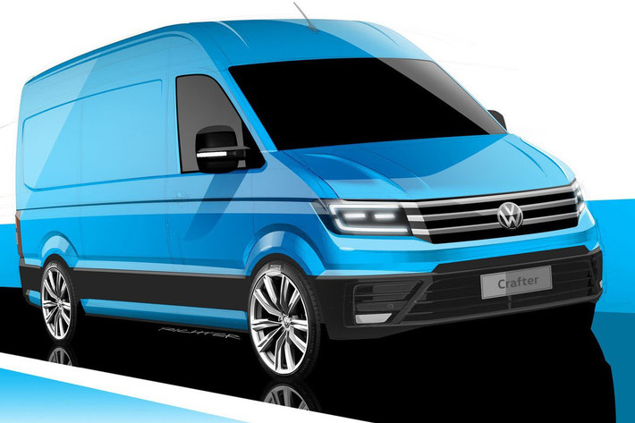 Theo dự kiến, mẫu xe mới Volkswagen Crafter sẽ ra mắt chính thức vào tháng 4/2017 tới đây.