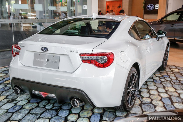 Hiện giá bán của Subaru BRZ dao động từ 224.389 IRN tới 230.749 IRN (tương đương vào khoảng 793,5 triệu đồng đến 816,08 triệu đồng. Cả hai phiên bản số tự động và số tay này đều đắt hơn đáng kể so với Toyota tương đương, với giá trị trên 33.000 RM.