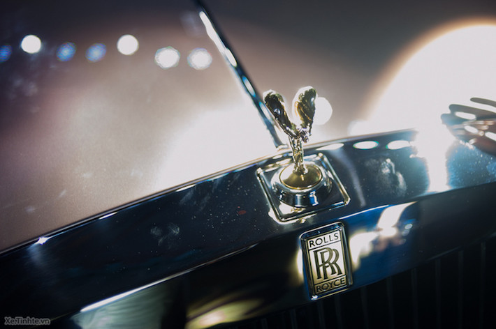 Trên phiên bản này, mascot Spirit of Ecstasy và logo Rolls-Royce nằm trên lưới tản nhiệt của xe đều được mạ vàng 24K, tạo cho xe một vẻ đẹp cực kỳ cao cấp và sang trọng.