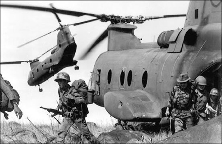 Diễn ra từ 8/2 đến 24/3/1971, chiến dịch Đường 9 - Nam Lào được quân đội ngụy Sài Gòn triển khai dưới sự cố vấn của Mỹ và toàn bộ tham chiến đều thuộc là người Việt Nam. Nguồn ảnh: Republic.