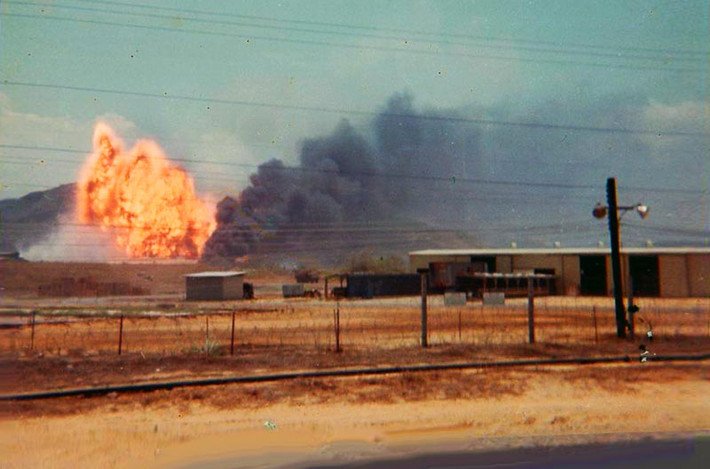 Năm 1975, sân bay Đà Nẵng cũng là mục tiêu quan trọng của Quân giải phóng trong Chiến dịch Hồ Chí Minh. Nguồn ảnh: Stories.