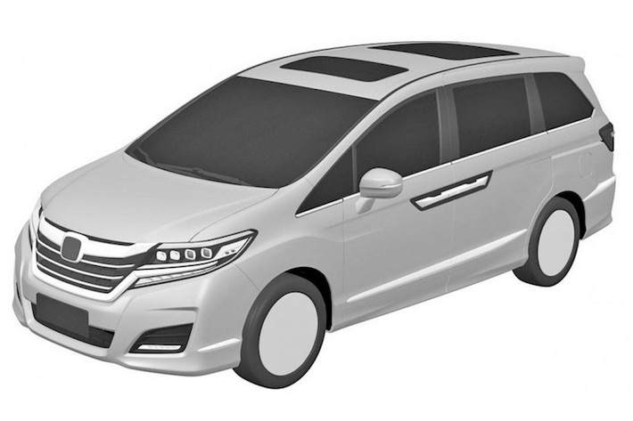 Nhìn vào các tỉ lệ thân xe cùng những đường nét thiết kế, có thể khẳng định khá chắc chắn rằng đây là phiên bản Honda Odyssey thế hệ mới dành cho thị trường quốc tế, không phải bản Mỹ với bề ngang lớn.