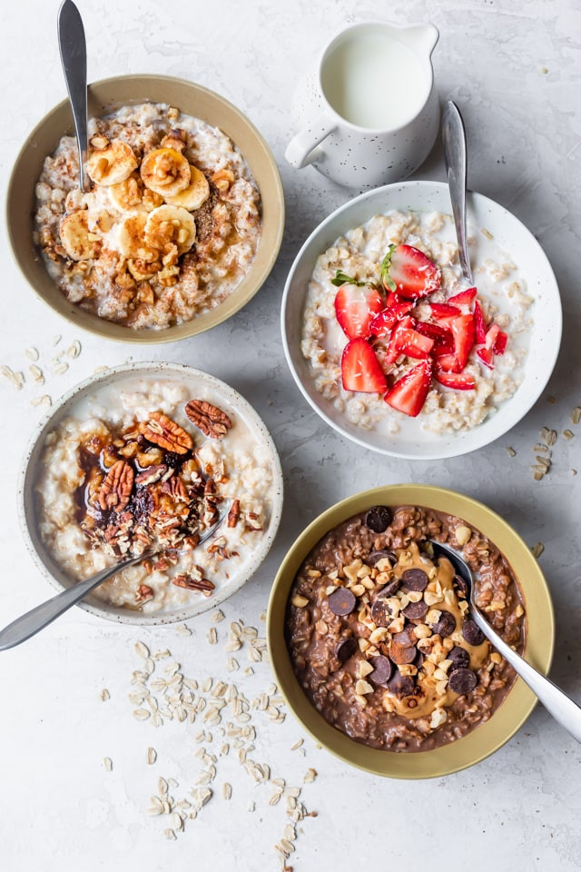Yến mạch có chứa nhiều chất xơ và các dưỡng chất hữu ích cho gan. Ảnh: feelgoodfoodie.